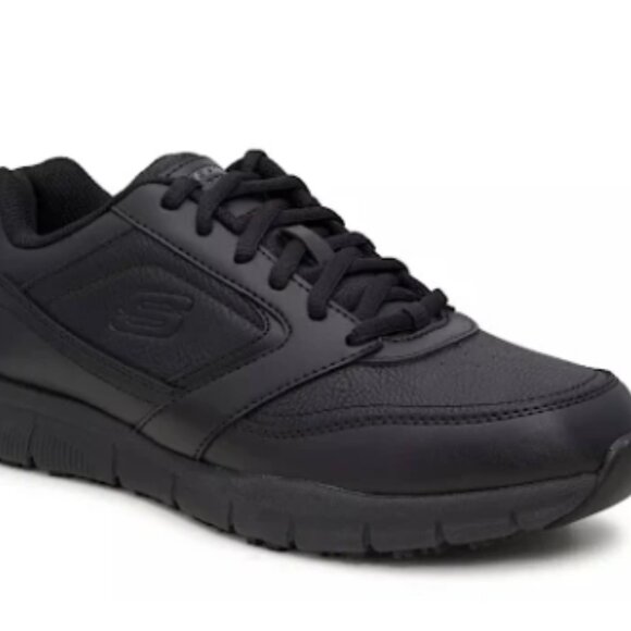 Skechers Men's/ Women's Nampa - Wyola Sneaker in Black Size 10 ( 90% New) - Picture 7 of 7